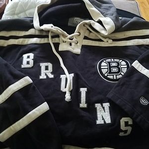 Oversized Jersey style Bruins Hoodie